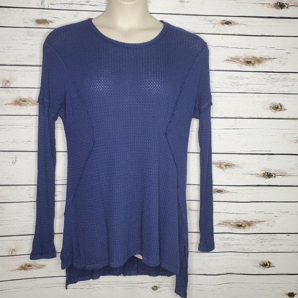Indigo Thread Co Tops - Blue Thermal Long Sleeve Top XL NWOT